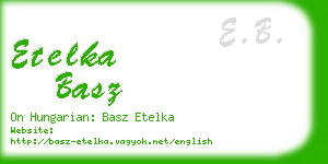 etelka basz business card